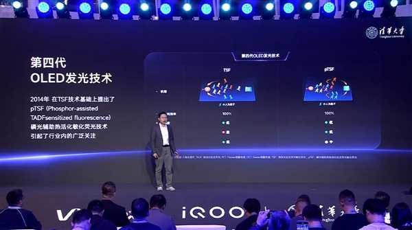 第四代OLED发光技术！iQOO Neo12首发天空之镜发光材料：寿命提升50%